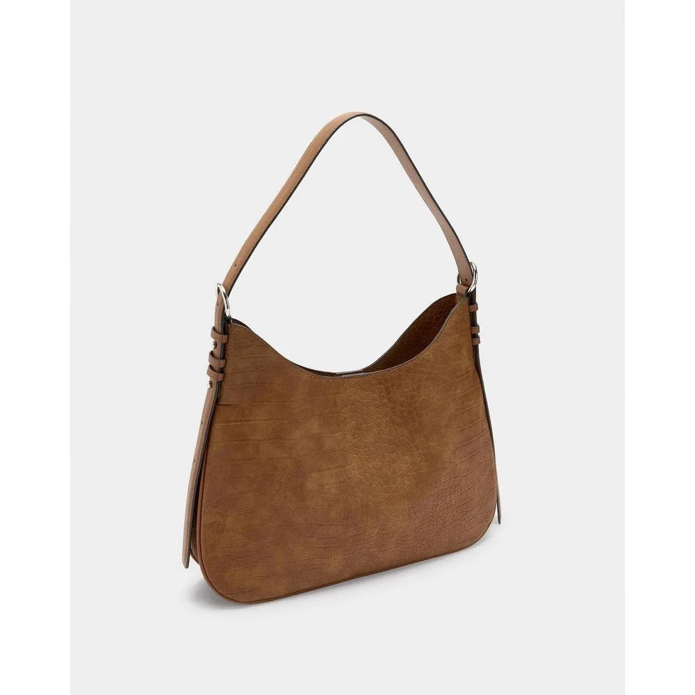 Bolso de hombro fino con cierre imantado en liso - Parfois - FashionsVida