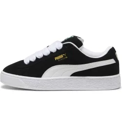Suede xl zapatilla moda hombre Negro (37)