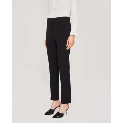 Pantalón recto de mujer tipo leggins con cierre oculto