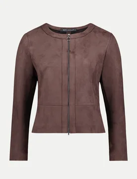 Blazerjacke mit Reißverschluss Braun 40 - Betty barclay - FashionsVida