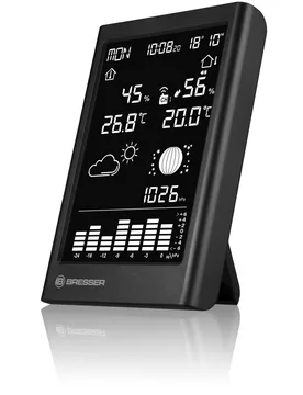 Estación meteorológica inalámbrica MeteoTemp TBV - Bresser - FashionsVida