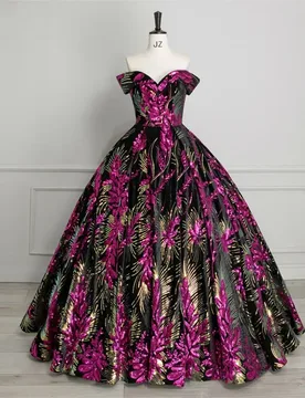 A new purple one-shoulder performance dress for the art examination vocal - Aliexpress - FashionsVida