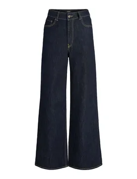 Jeans Taille Haute Tokyo C248 Wide Leg Jjxx Blue Denim 28 - Jack & jones - FashionsVida