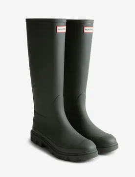 Downpour Knee High Wellies Olive female - Hunter - FashionsVida