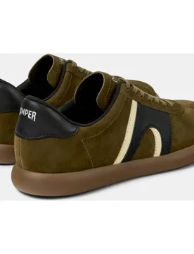 Zapatillas de vestir en piel de hombre Pelotas Soller con cordones - Camper - FashionsVida