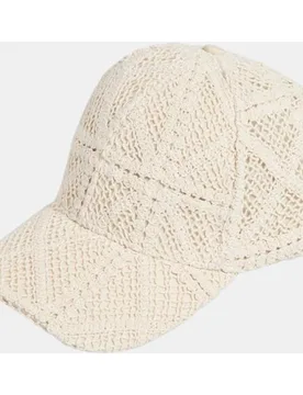 Gorro estilo bucket de crochet de mujer - Pieces - FashionsVida