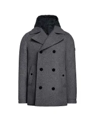 Mantel ORMOUNT 2in1 grau XXL Herren