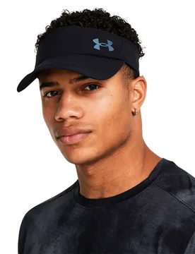 Visiera Iso-chill Launch Ricondizionato Black / Black / Reflective One Size - Under armour - FashionsVida