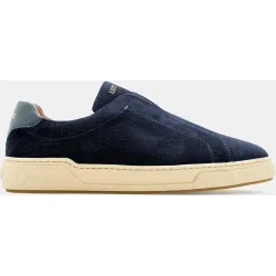 Zapato deportivo slip-in hombre piel ante