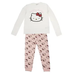 Pyjama à Manches Longues Hello Kitty Pink M