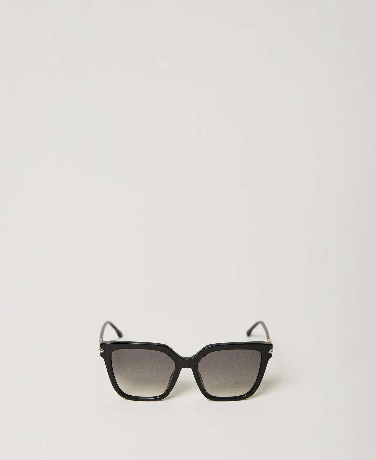 Lunettes de soleil géométriques avec logo - TWINSET - FashionsVida