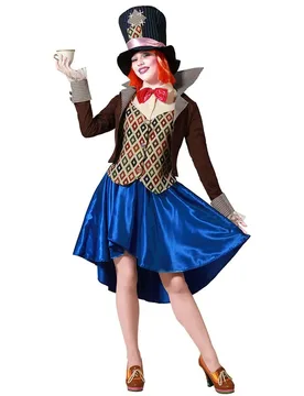 Costume Da Donna Con Cappello Pazzo Ricondizionato - Atosa - FashionsVida