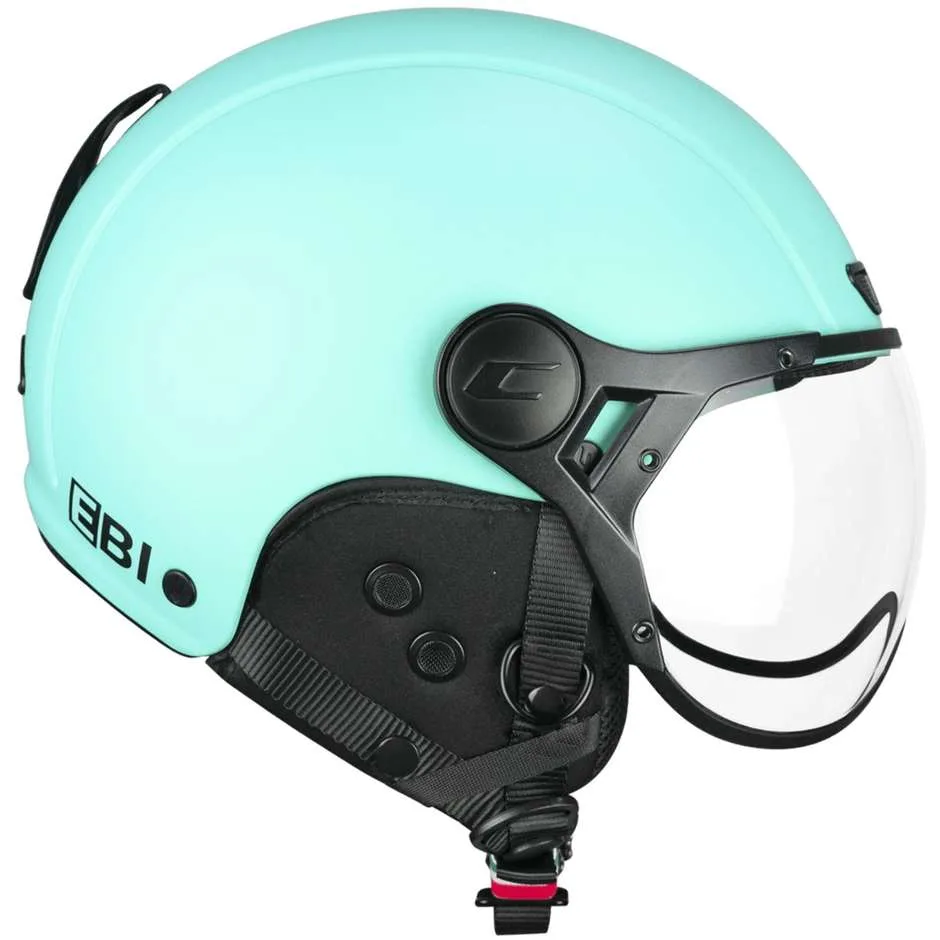 Casco da Bici & Sci 801a EBI MONO Celeste taglia XS - Cgm - FashionsVida