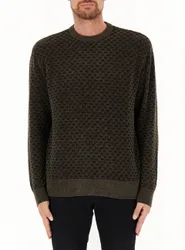 Maglione in ciniglia VERDE XXL