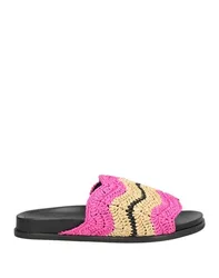 Sandalias Mujer Fucsia 38 Mujer