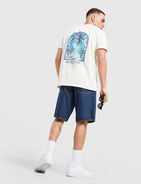 Vacay T-Shirt - Herren, Cremefarben - male - Size: L - McKenzie - FashionsVida