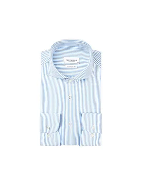 Chemise Japanese Knit blanc 41 - Profuomo - FashionsVida