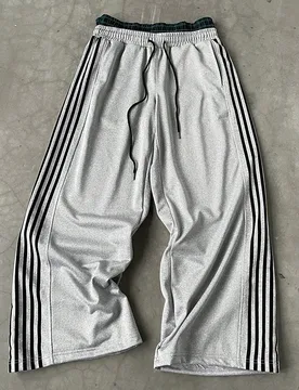 Pantalones casuales de cintura con cordón y doble capa con estampado de baile para hombres XS - Shein - FashionsVida