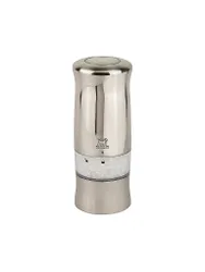 Macinasale elettrico ZELI 14cm effetto acciaio inox argento