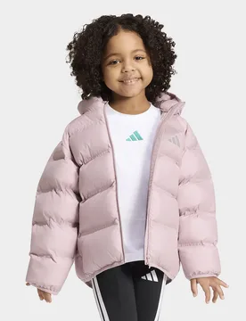 PIUMINO IN MATERIALE SINTETICO - Viola, viola viola Bambino taglia 9-10Y - Adidas - FashionsVida