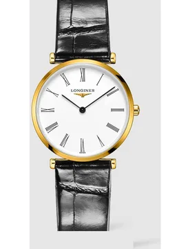 Reloj de mujer La Grande Classique L4.512.2.11.2 de piel de caimán negro - Longines - FashionsVida