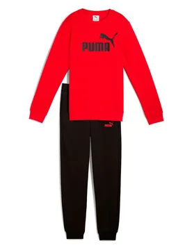 Felpa Ess No.1 Logo For All Time Red 7-8 Anni - Puma - FashionsVida