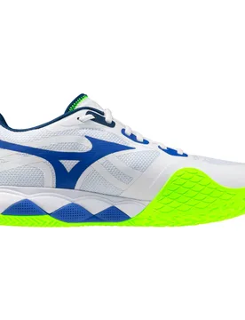 Wave Enforce Tour 2 Cc Shoes White / Insignia Blue / Orange UK 6.5 - Mizuno - FashionsVida