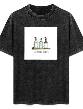 Christmas Spirits T-Shirt Lightweight Print T-Shirt - Aliexpress - FashionsVida