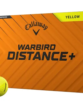 Golfbälle Warbird Distance+ - 12er Pack, gelb - Callaway - FashionsVida