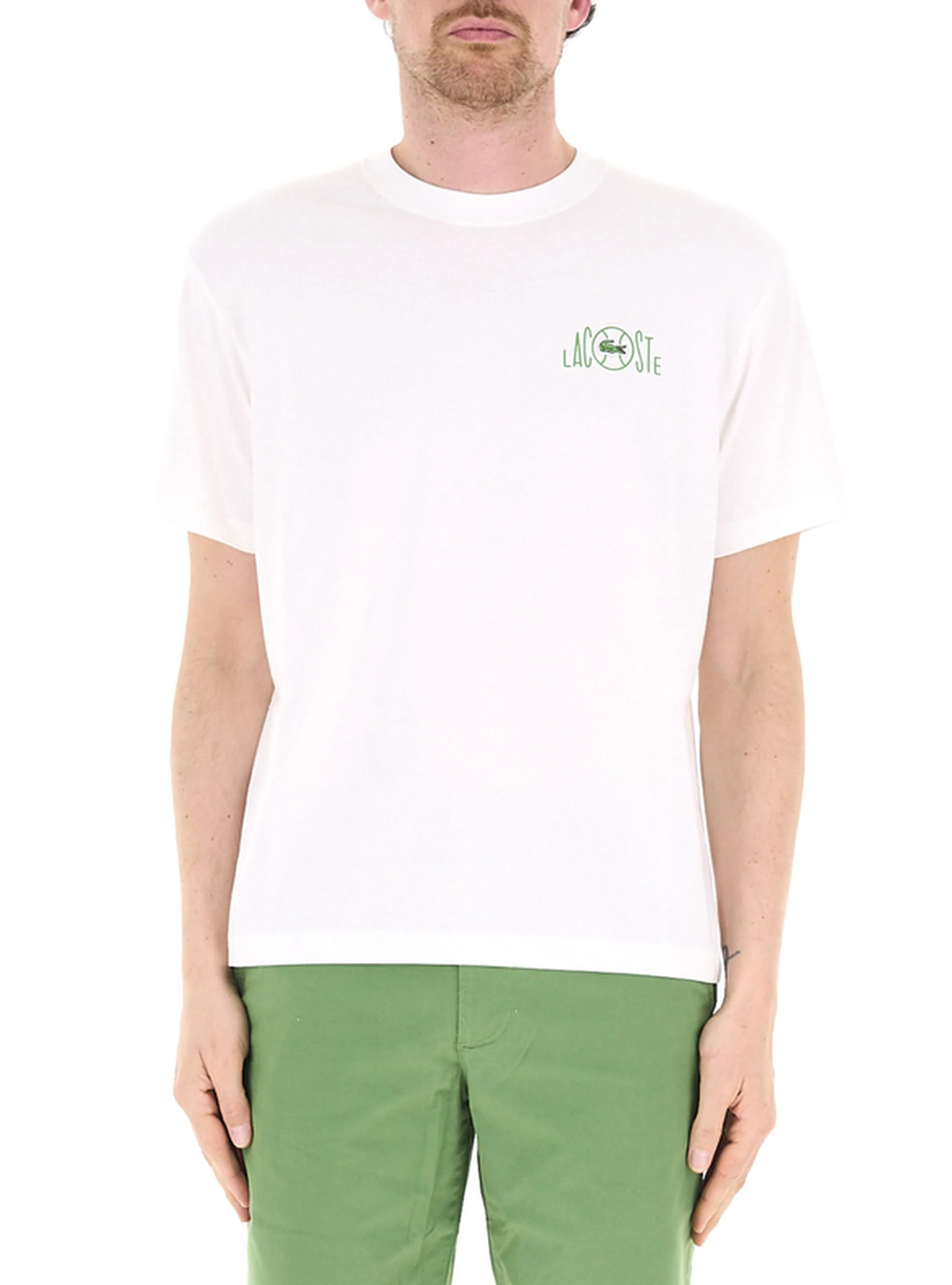 Lacoste T-shirt girocollo PANNA 4 - Lacoste - FashionsVida