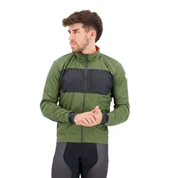 Giacca Unlimited Puffy Gore-tex® Light Military Green / Dark Grey / Brilliant Orange
