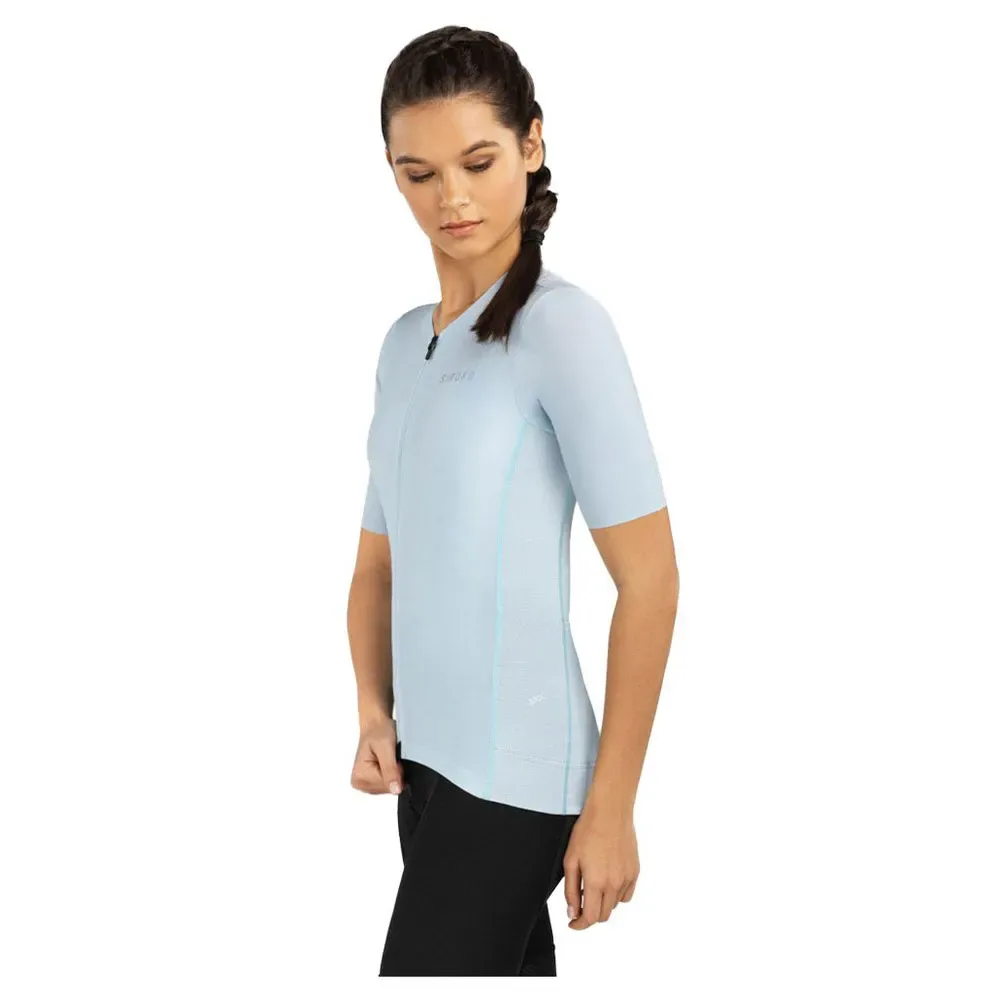 Maglia A Maniche Corte Srx Pro Costa Light Blue - Siroko - FashionsVida