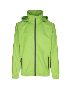 Giacca antipioggia da uomo impacchettabile verde XL - PRO-X ELEMENTS - FashionsVida