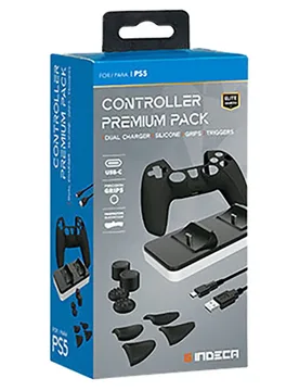 Pack D´accessoires Premium Pour Ps5 Black One Size unisex - Indeca - FashionsVida
