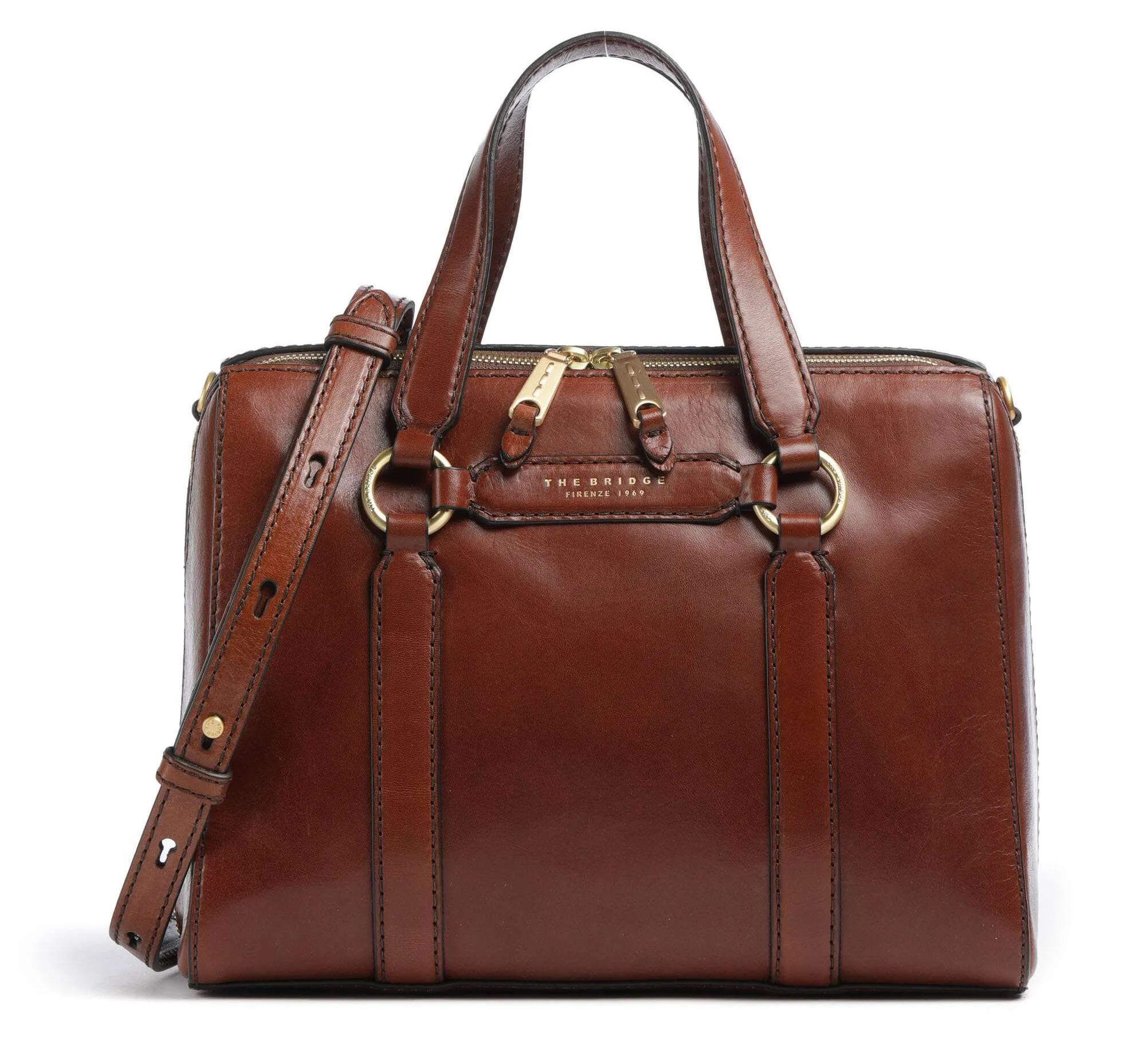 Borsa a Mano e Tracolla LAURA 04182601 14 - The bridge - FashionsVida
