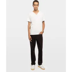 Zadig & Voltaire - Pantalón de pana de hombre corte ajustado cierre abotonado