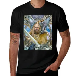Viking Explorer T-Shirt Art Pattern Printed Casual Top T-Shirt