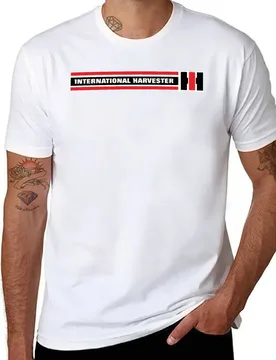 INTERNATIONAL HARVESTER STRIPES LOGO T-Shirt mens graphic t shirts g man t shirts for men T-Shirt - Aliexpress - FashionsVida