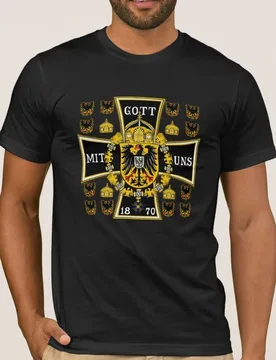 Prussia Iron Cross Imperial Cross Medal T-Shirt. Summer Cotton Short Sleeve O-Neck Mens T Shirt New S-3XL - Aliexpress - FashionsVida