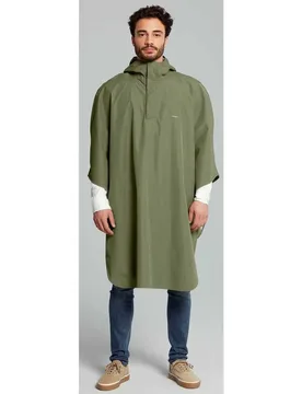Poncho Impermeabile Hoga Green Olive - Basil - FashionsVida