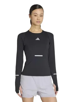Adi365 Climacool+ Long Sleeve T-shirt Black XS Women - Adidas - FashionsVida