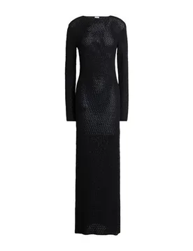 Toteme Vestido largo Mujer Negro M,S,XS Mujer - Totême - FashionsVida