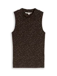 Rib top with stand up collar female