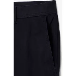 Pantalón de hombre chino de algodón de corte regular en azul
