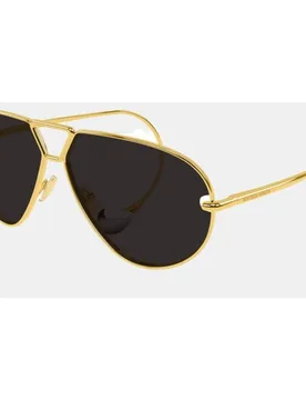 Gafa de sol de mujer piloto metalica - Bottega Veneta - FashionsVida