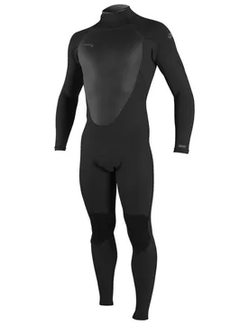 Combinaison Néoprène à Manches Longues Avec Fermeture éclair Dans Le Dos Epic 4/3 Mm Black / Black / Black XLS - O´neill Wetsuits - FashionsVida