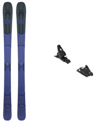 Ski Set inkl. Bdg. Freeride Skifahren Pack M7 Mantra W Purple/Black 2026 für Damen aus Holz Blau