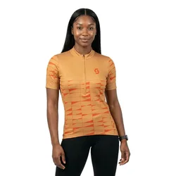 Maglia A Maniche Corte Endurance 20 Rose Beige / Braze Orange