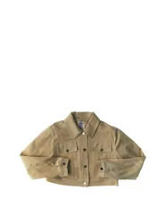Giubbino cropped JUNIOR BEIGE XS