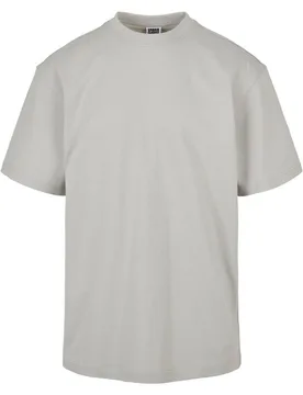 T-Shirt - Tall Tee - S bis M - für Männer - Größe M - hellgrau - Männer - male - Urban classics - FashionsVida